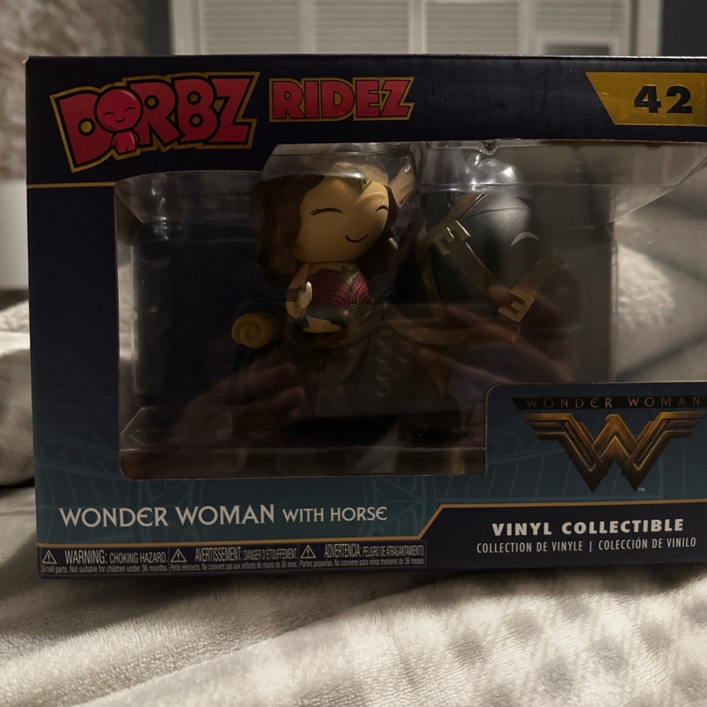Dorbz Ridez Wonder Woman with Horse Vinyl Collectible
